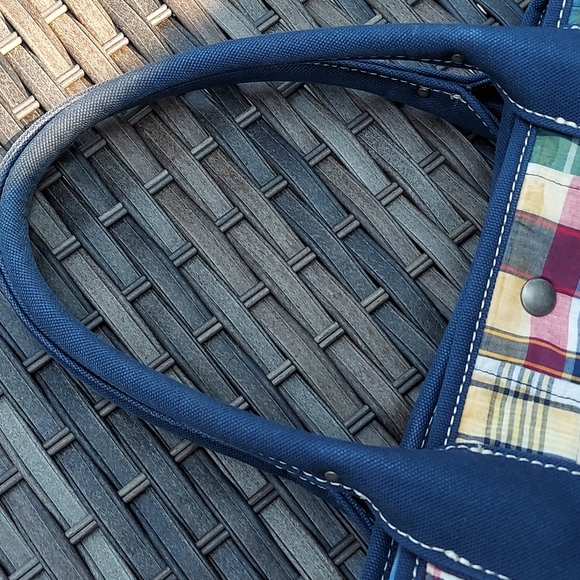 J. Crew Patchwork Shoulder bag. - Picture 9 of 12